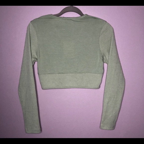 NWT Missguided Corset Crop Sweater - Picture 3 of 5